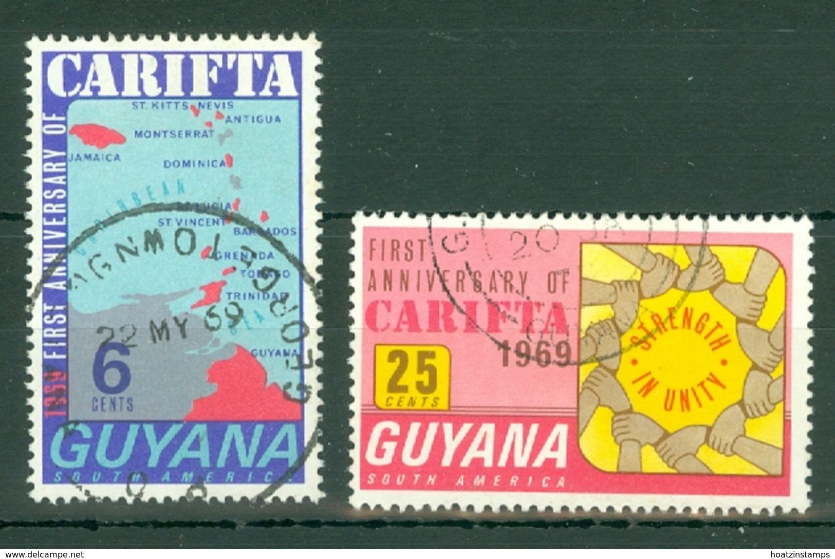 Guyana: 1969   CARIFTA   Used - Guyana (1966-...)