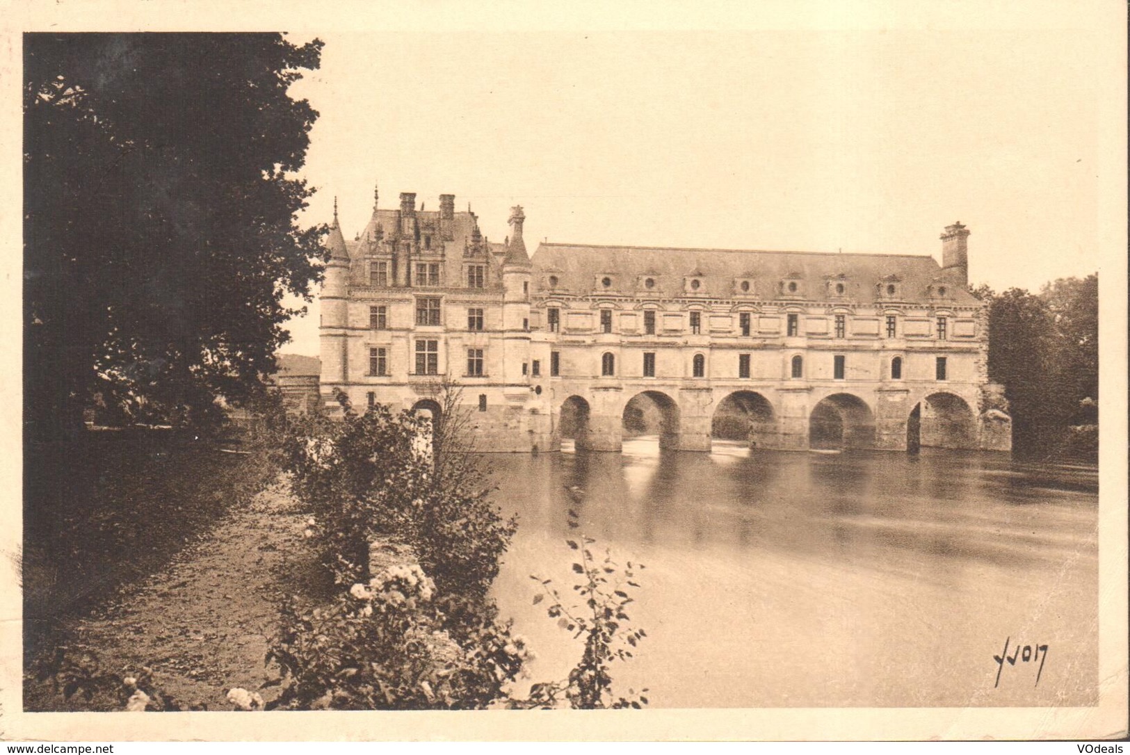 CPA - France - (37) Indre Et Loire - Chenonceaux - Le Château, Façade Ouest - Chenonceaux