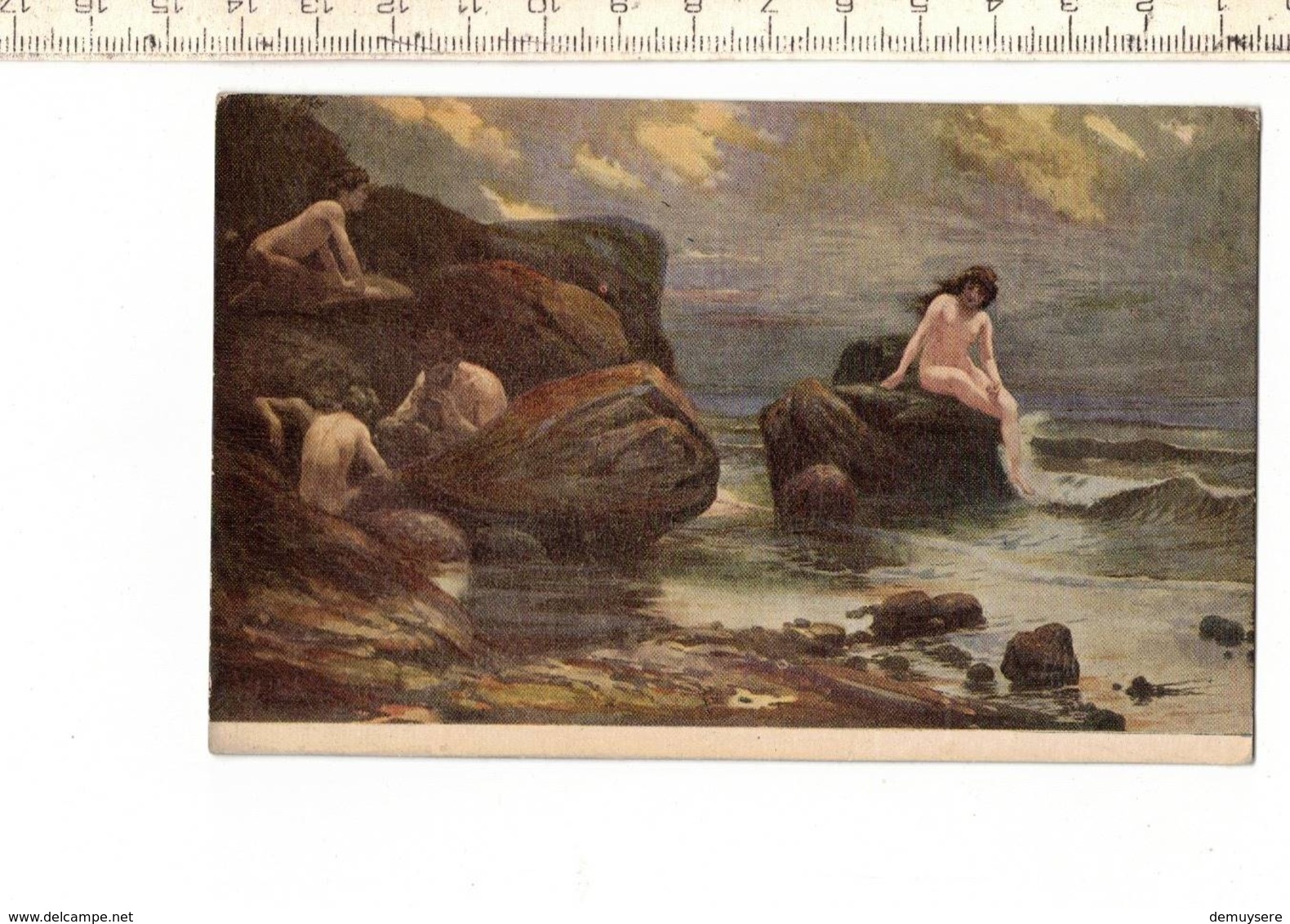 SCHK 353 - R. COSTA - LA PECHE DES SATYRS - Pintura & Cuadros