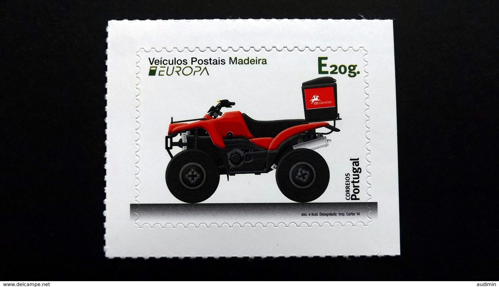 Madeira 333 **/mnh, EUROPA/CEPT 2013, Postfahrzeuge - Madeira