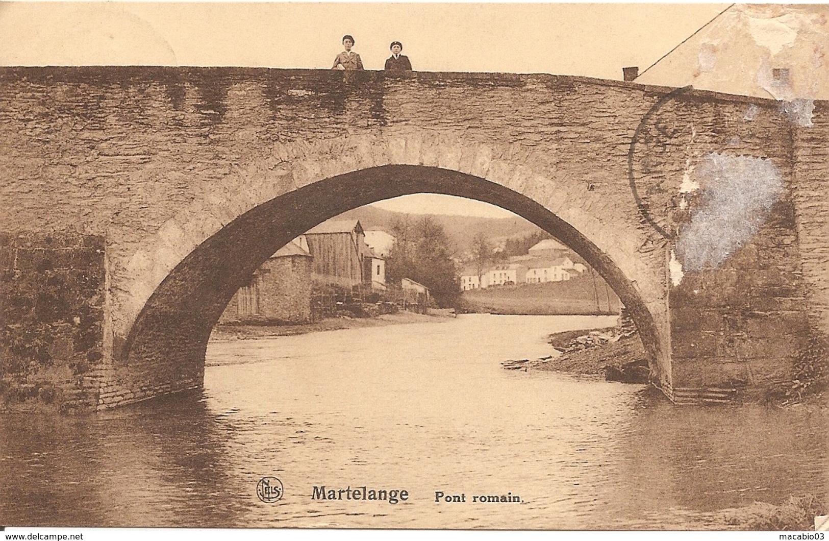 Belgique : Luxembourg-Martelange Le Pont Romain  Réf 4942 - Martelange