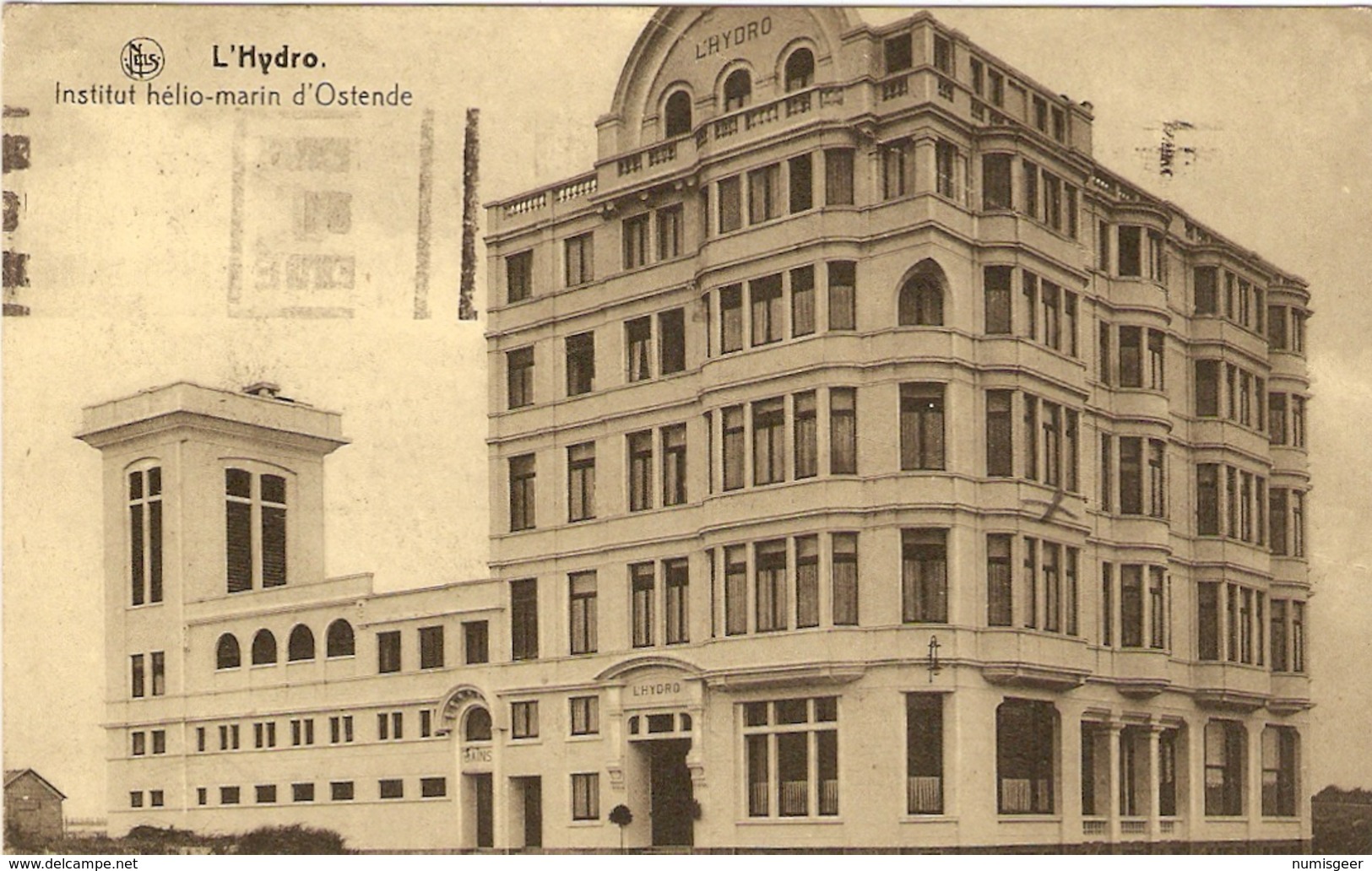 OSTENDE   --  L'Hydro  -  Institut Hélio-marin D'Ostende - Oostende