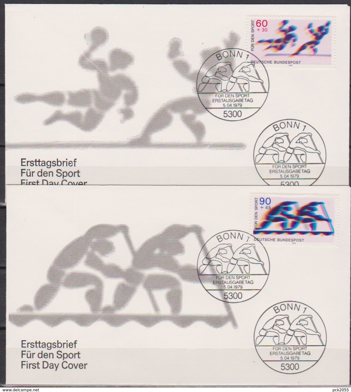 BRD FDC 1979 Nr.1009-1010  Sporthilfe Handball,Zweier Canadier( D 5194 ) Günstige Vrsandkosten - Sonstige & Ohne Zuordnung