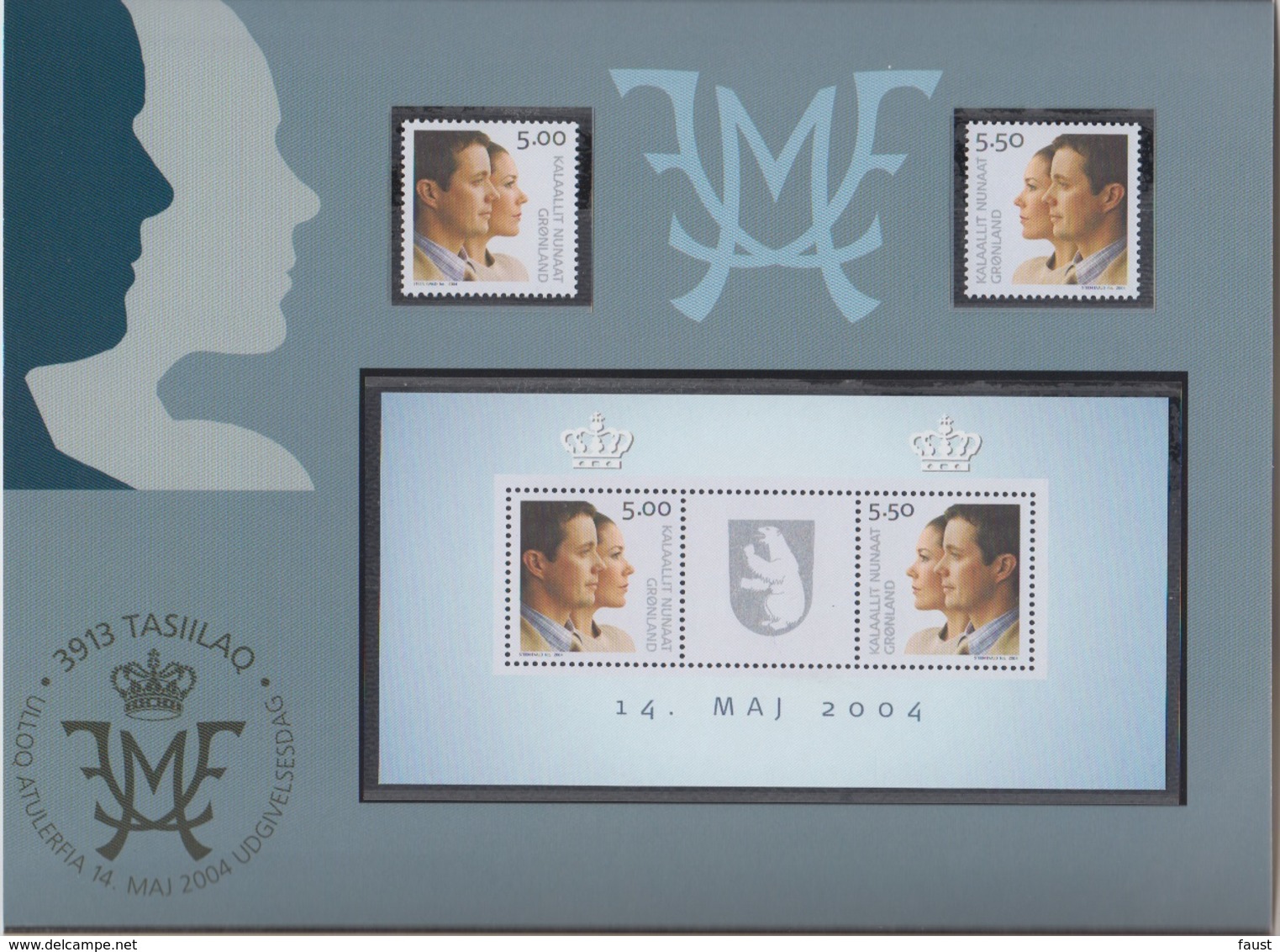 2004** (sans Charn., MNH, Postfrish)  Original Year Pack As Issued - Années Complètes