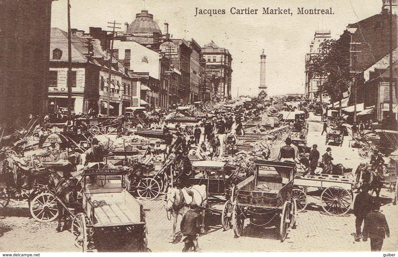 Jacques Cartier Market  Montreal David Allan - Montreal