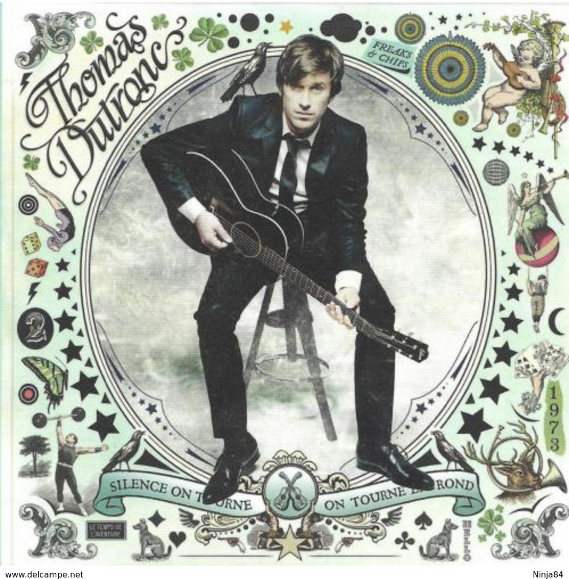 CD  Thomas Dutronc  "  Silence On Tourne, On Tourne En Rond  "  Europe - Autres - Musique Française