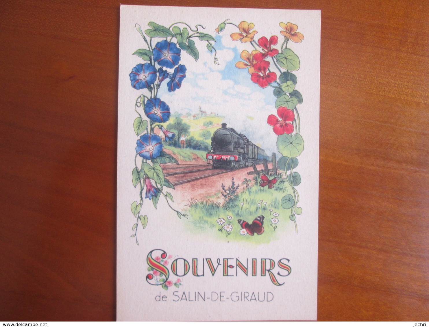 Souvenir De Salin De Giraud . Train - Autres & Non Classés