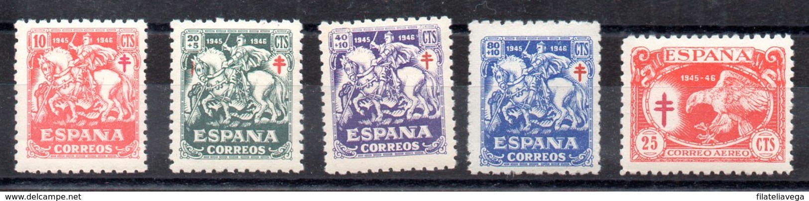 Serie De España N ºEdifil 993/97 ** - Unused Stamps