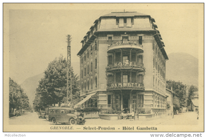38 GRENOBLE  / Select Pension - Hôtel Gambette / - Grenoble
