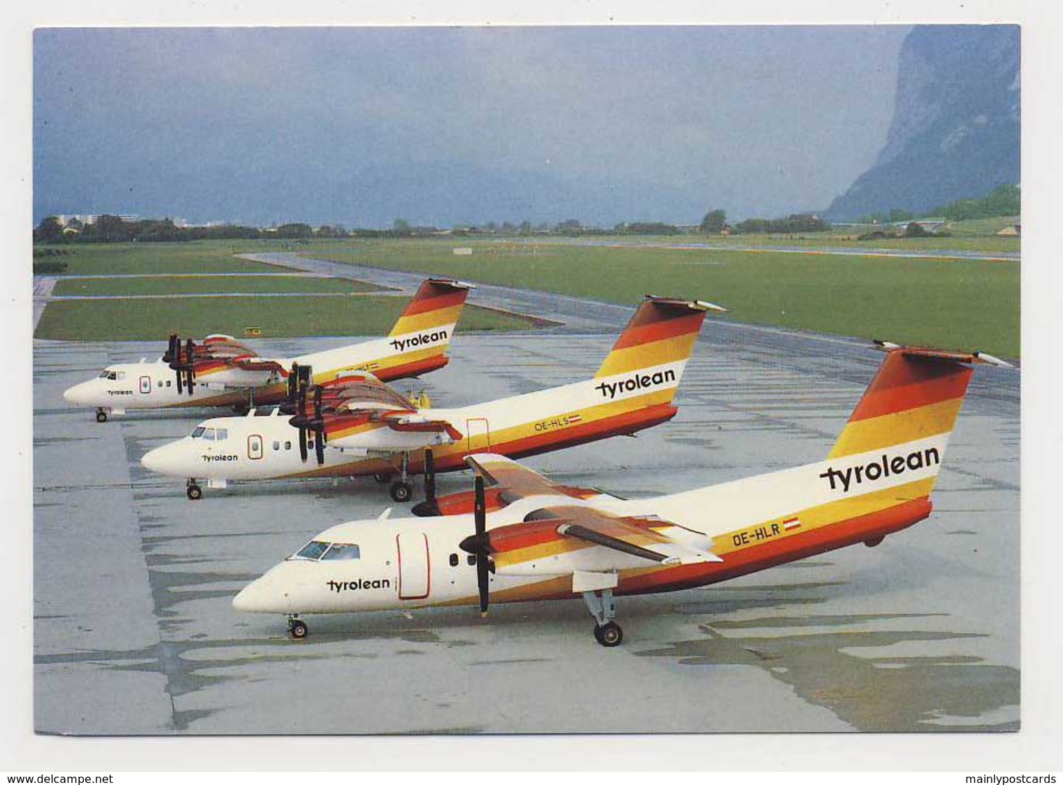 AJ61 Aviation - Tyrolean Airways Dash 7 And Dash 8 Aircraft - 1946-....: Modern Era