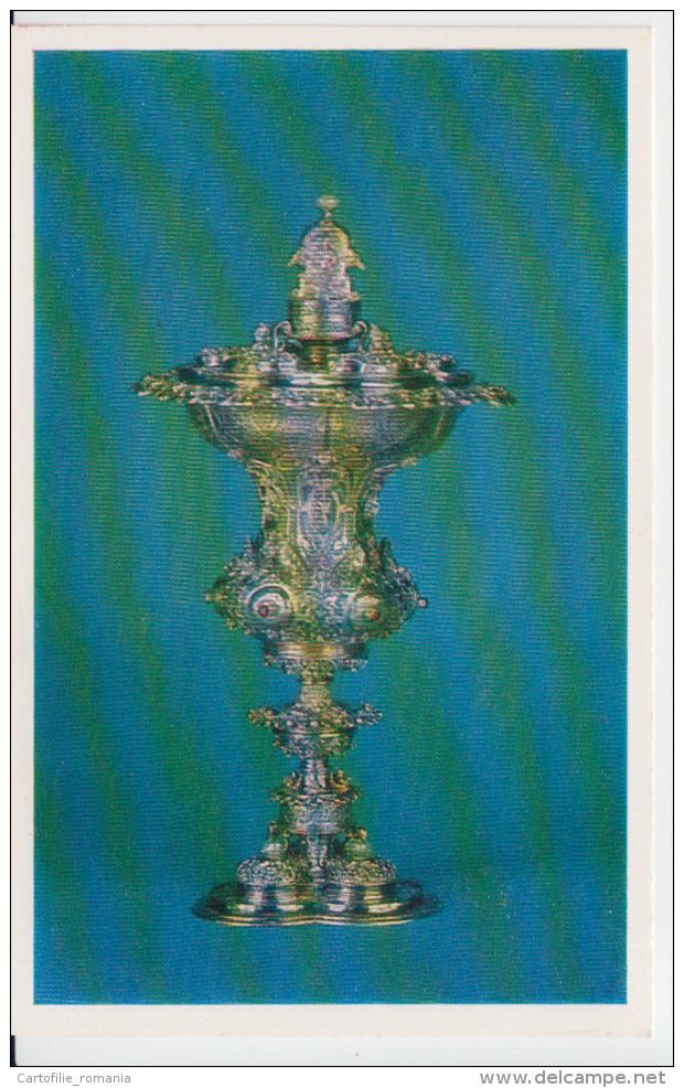 Chased Covered Silver Gilt Cup Nurnberg Uncirculated Postcard (ask For Verso / Demander Le Verso) - Objets D'art