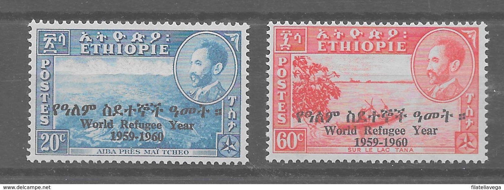 Serie De Etiopía Nº Yvert 352/53 ** - Etiopía
