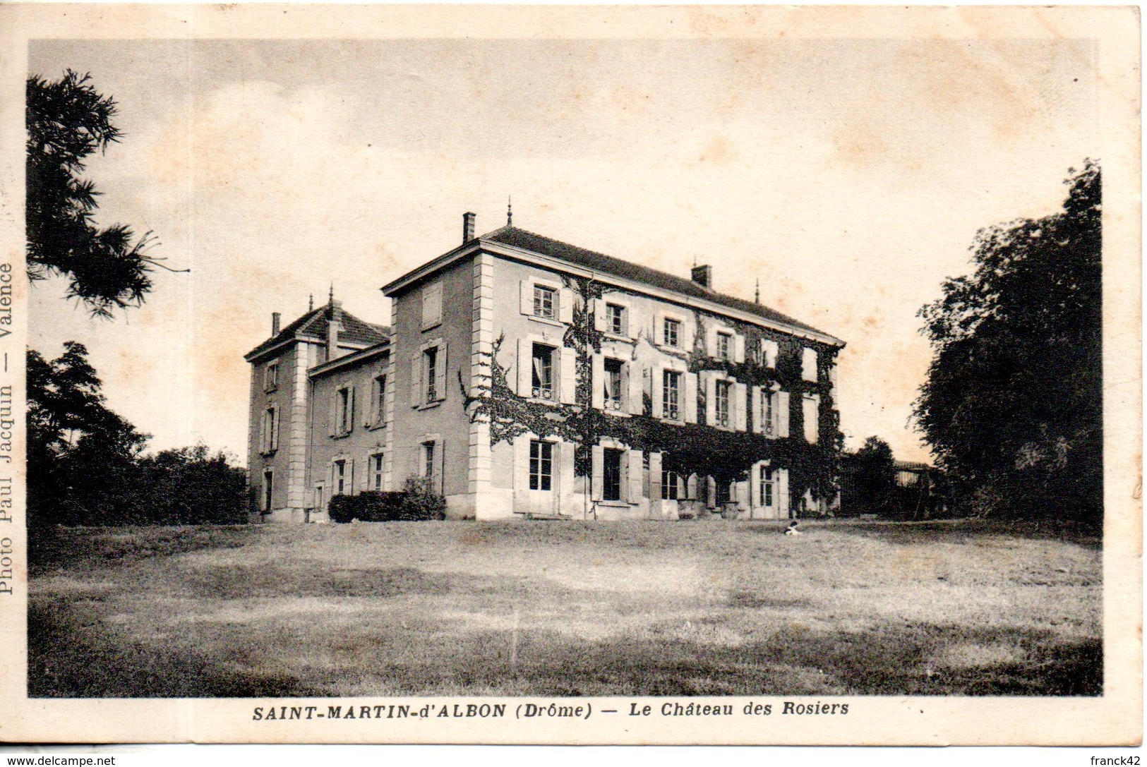 26. Saint Martin D'albon. Le Château Des Rosiers - Autres & Non Classés