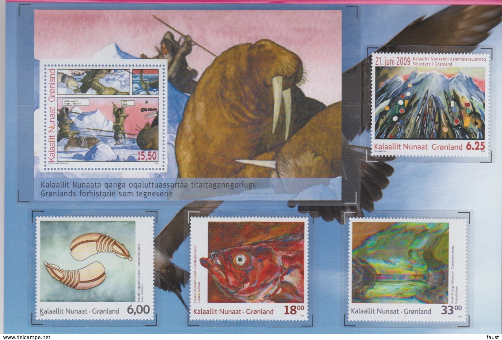 2009** (sans Charn., MNH, Postfrish)  Original Year Pack As Issued - Années Complètes