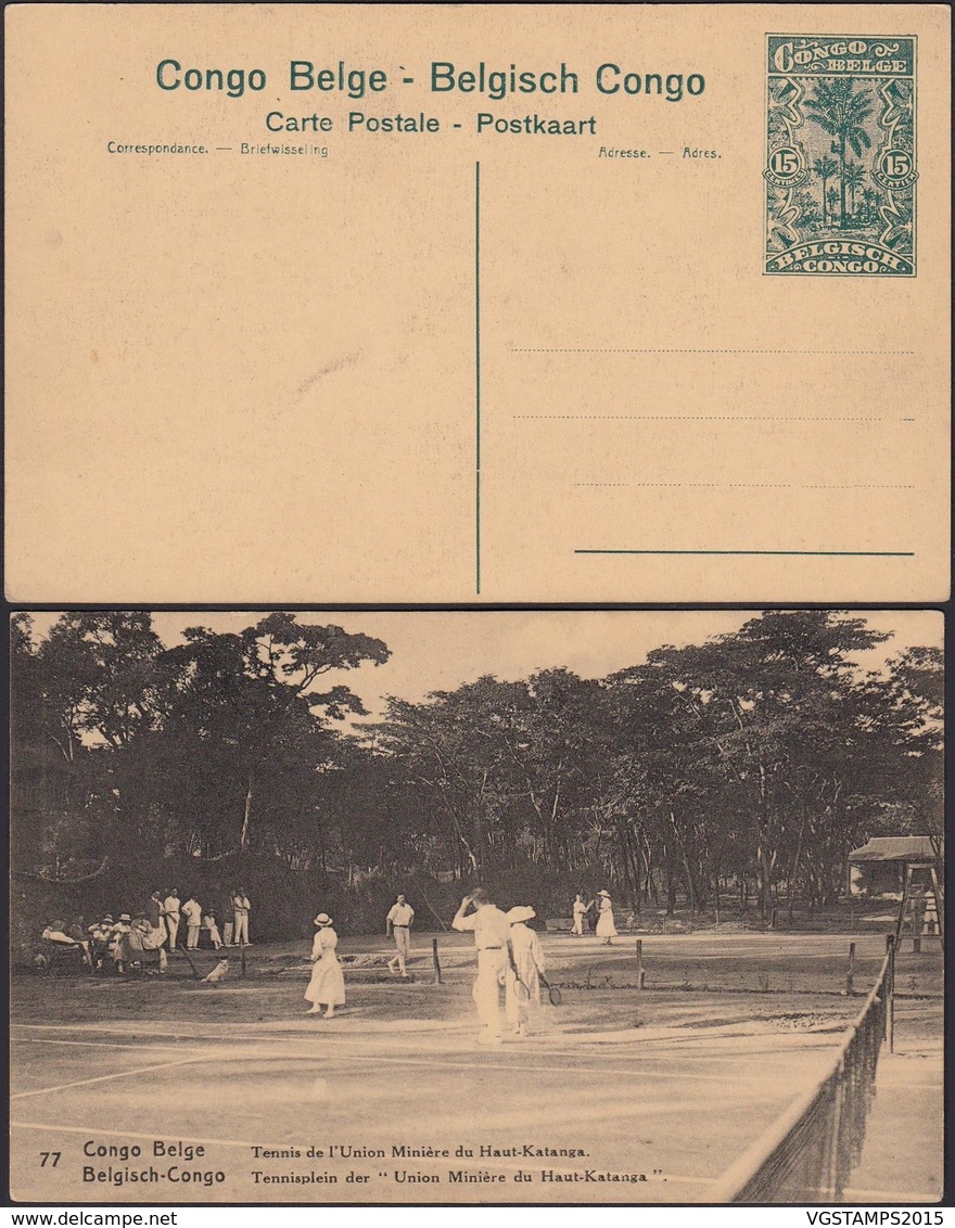 Congo Belge - Entier Postal Neuf - Thématique Tennis (DD) DC0125 - Entiers Postaux