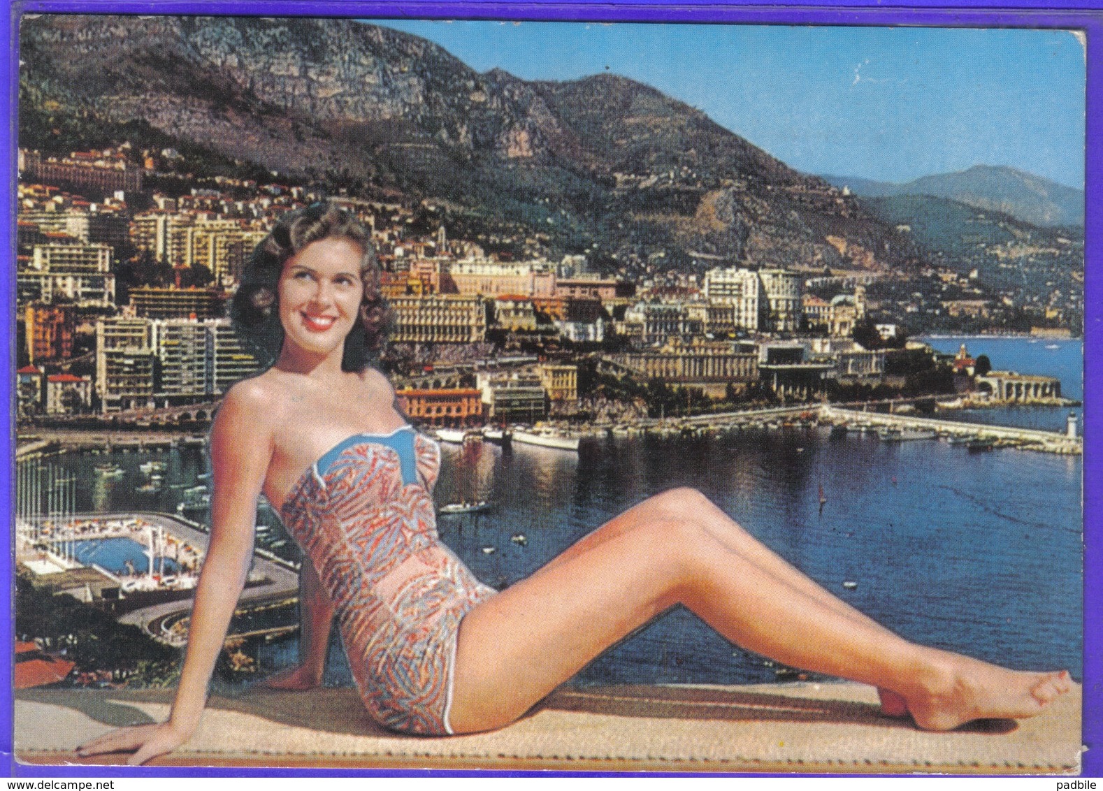 Carte Postale Pin-Ups  Lady De Monte-Carlo  Monaco - Pin-Ups