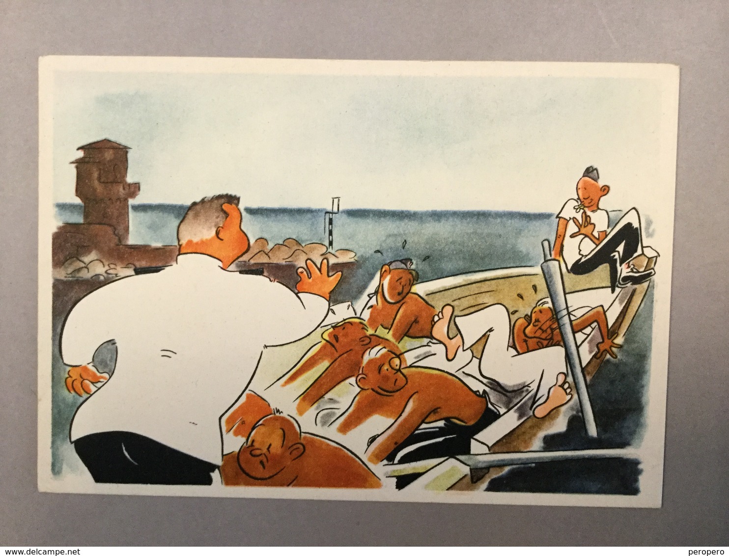 Cartolina Illustrata Accademia Navale 5° Corso Preliminare Navale 1941.  ITALIA   WAR  KRIEG   SHIP  BOAT  SCHIFFE - Guerra