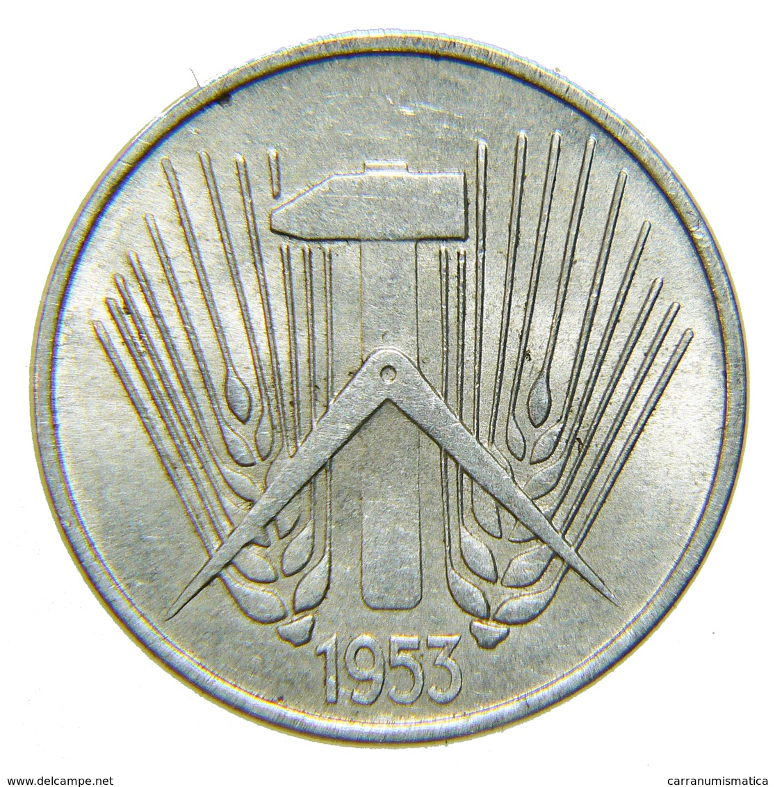 [NC] GERMANIA DDR - 10 PFENNIG 1953 A - 10 Pfennig