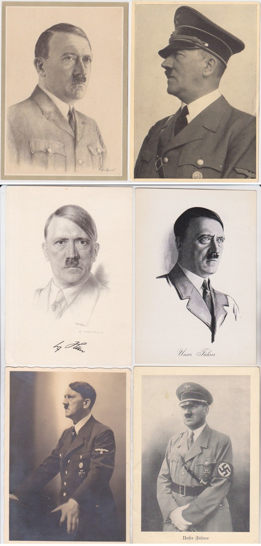 GERMANY 1938/43 HITLER PICT.PC (8) - Otros & Sin Clasificación