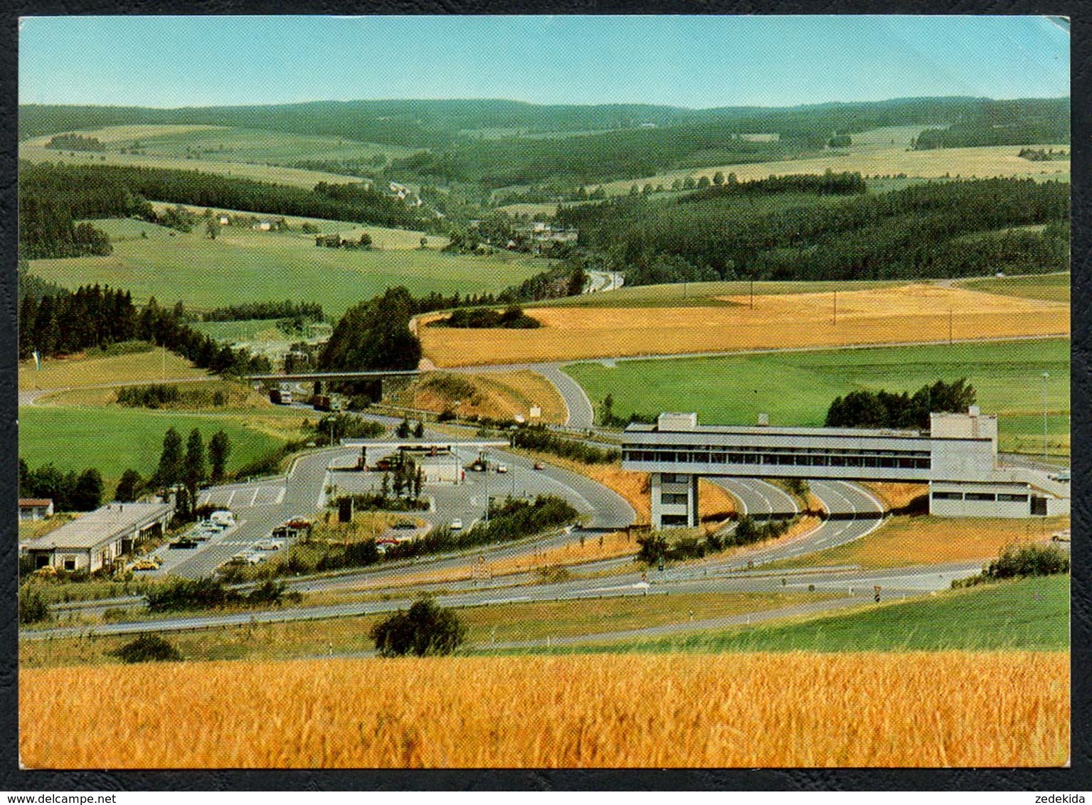 B8077 - Autobahn Raststätte Frauenwald - Rudolphstein Oberfranken - OAB - Hof