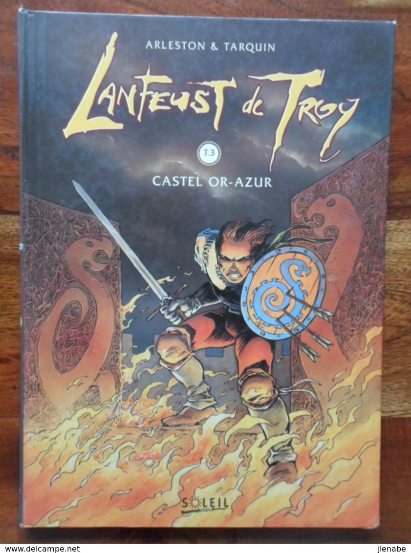 LANFEUTS DE TROY TOME 3 " Castel Or Azur " EO 1996 Par TARQUIN Et ARLESTON - Lanfeust De Troy