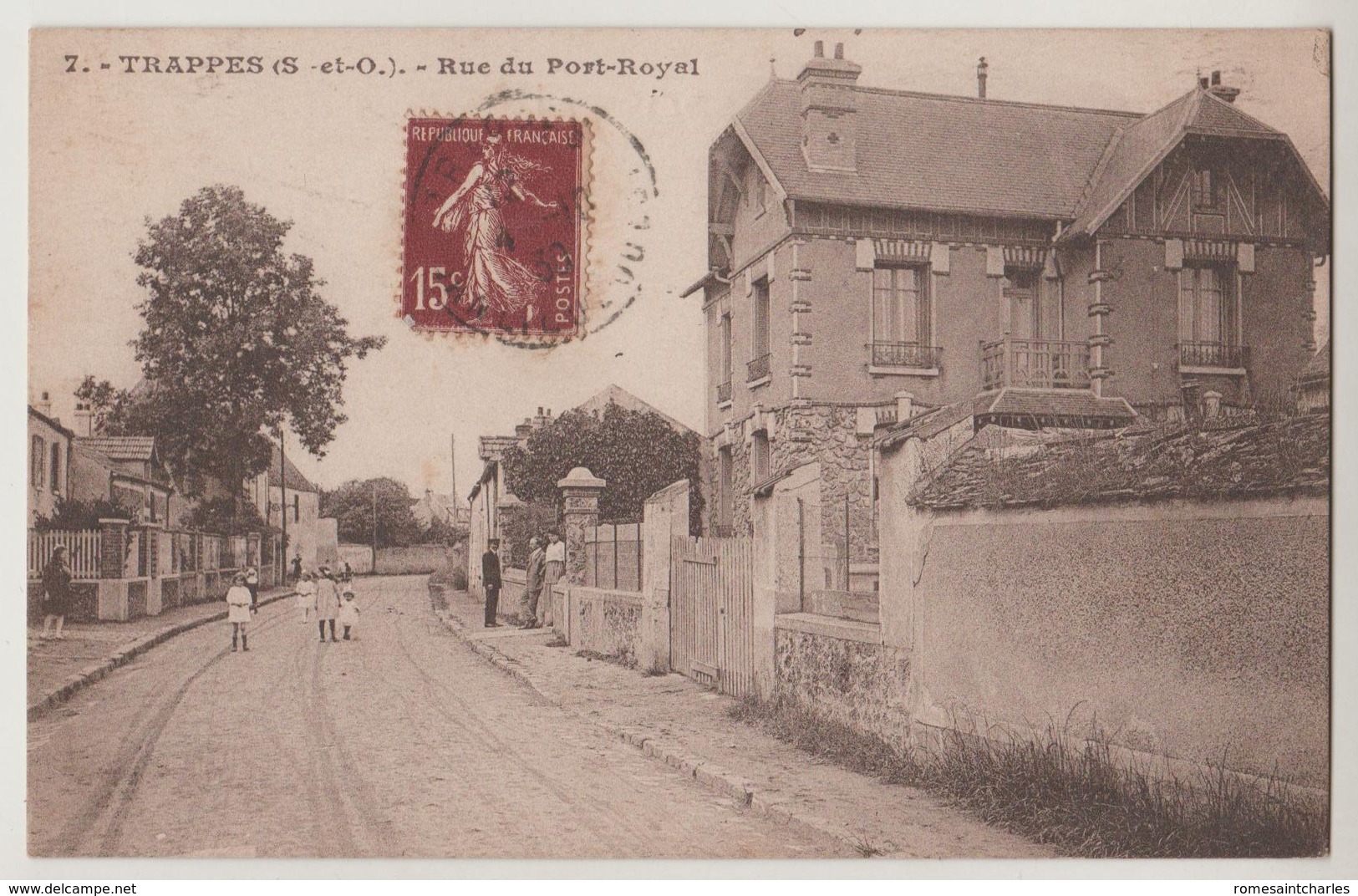 CPA 78 TRAPPES Rue Du Port Royal - Trappes