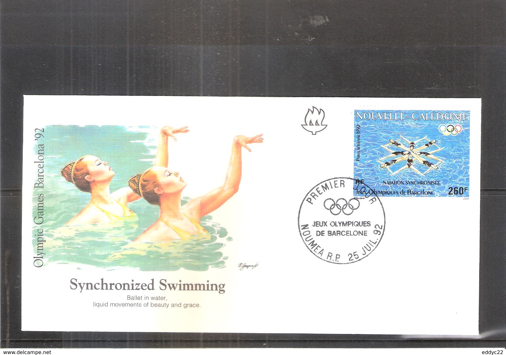 Synchronized Swimming - FDC Olympic Games Barcelona 92 - Natation