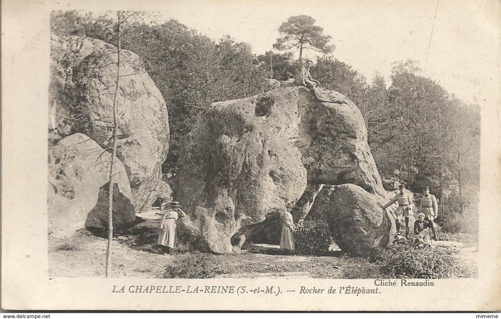 La Chapelle La Reine Rocher De L'éléphant - La Chapelle La Reine