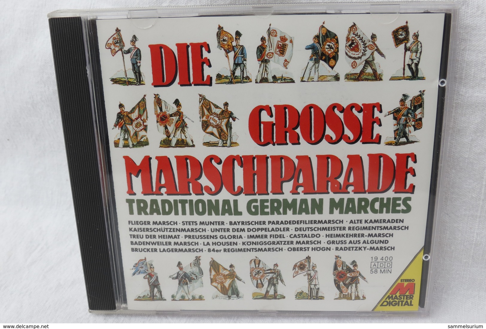CD "Die Große Marschparade" Traditional German Marches - Autres - Musique Allemande