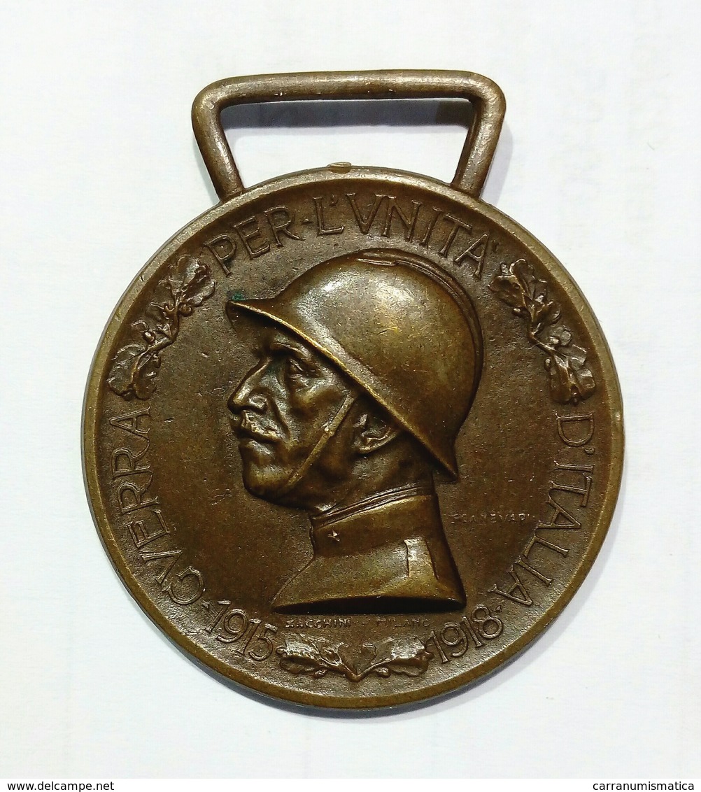 WWI - MEDAGLIA - GUERRA ITALO - AUSTRIACA (1915-1918) Bronzo Nemico - Italië