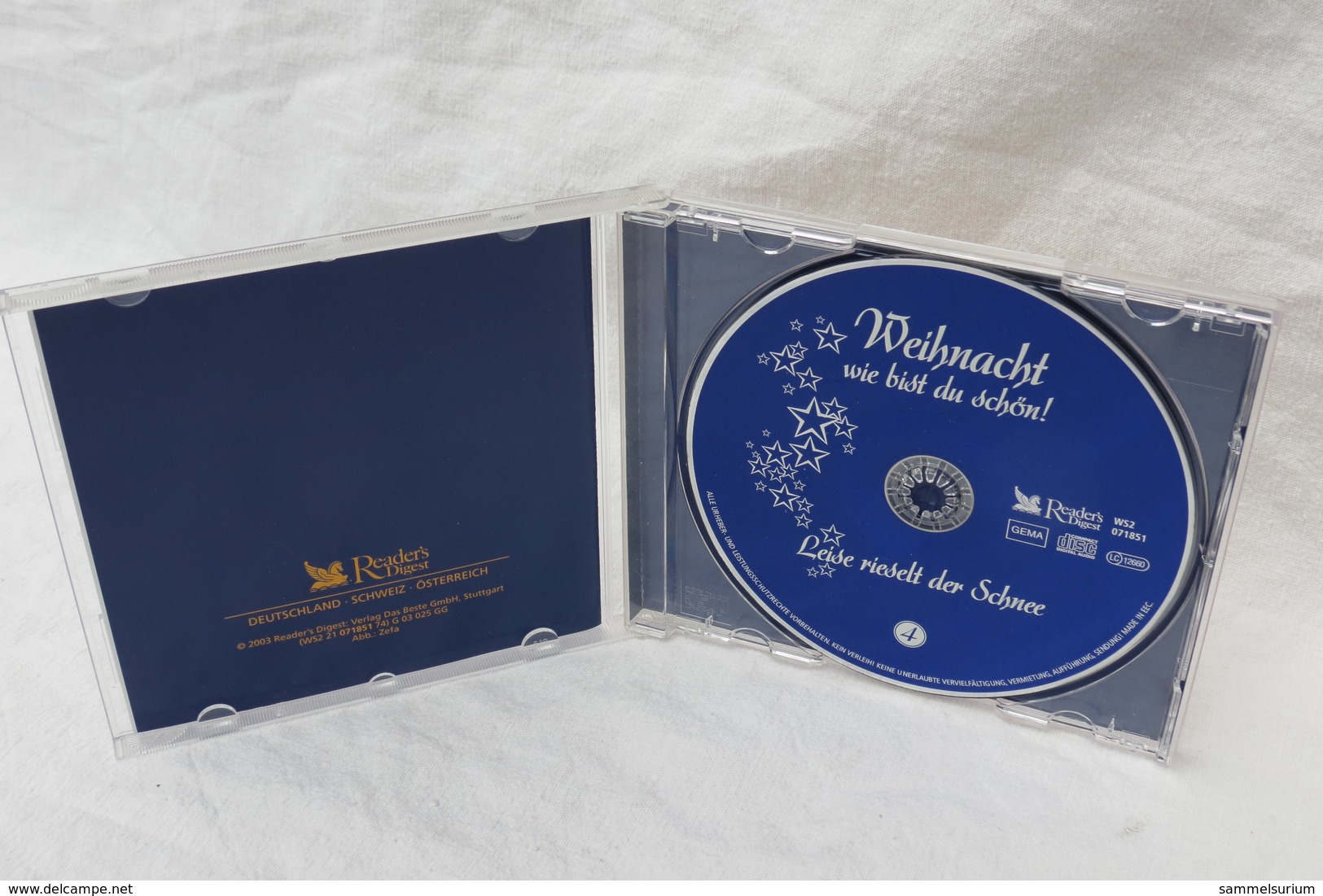 CD "Weihnacht, Wie Bist Du Schön!" Beliebte Stars Feiern Die Heilige Nacht, CD 4 - Chants De Noel