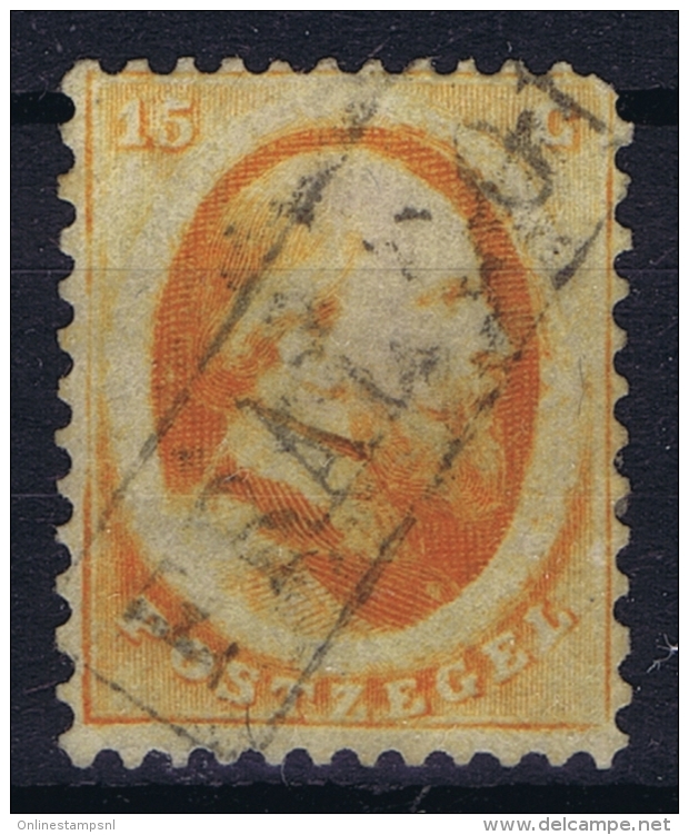 Netherlands: NVPH 6 Obl./Gestempelt/used  1864 - Oblitérés