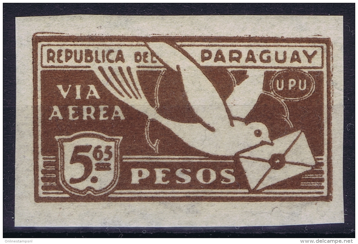Paraquay Mi 313 Non Perforated Postfrisch/neuf Sans Charniere /MNH/**  Airmail  1929-1931 - Paraguay