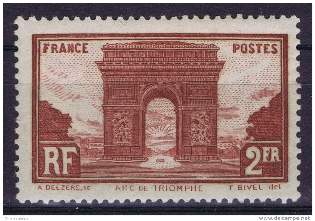 France Yv 258 Postfrisch/neuf Sans Charniere /MNH/**  1929 - Neufs