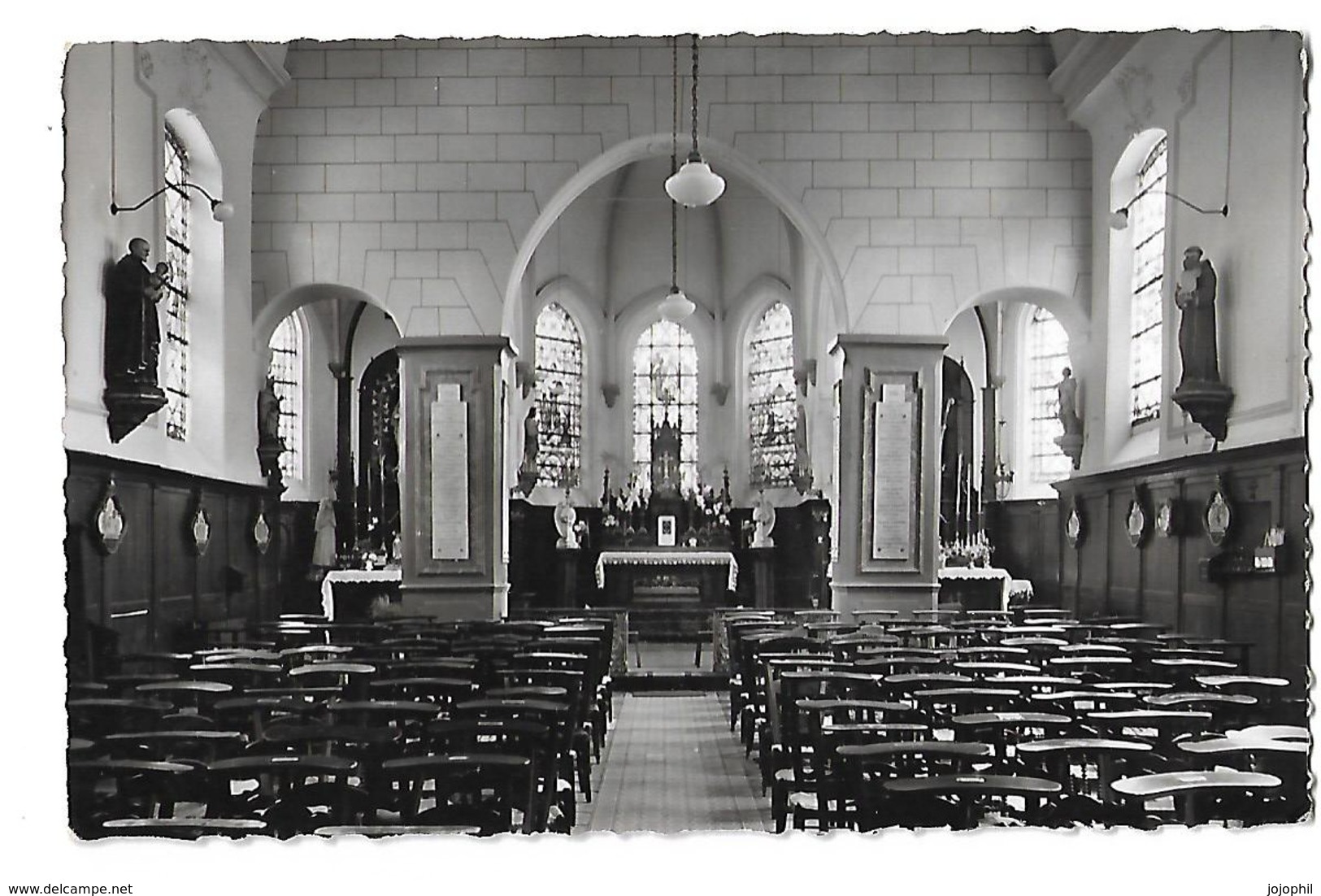 Verquin - Pas De Calais - Intérieur De L'église - Fauchois éditeur Béthune - écrite - Autres & Non Classés