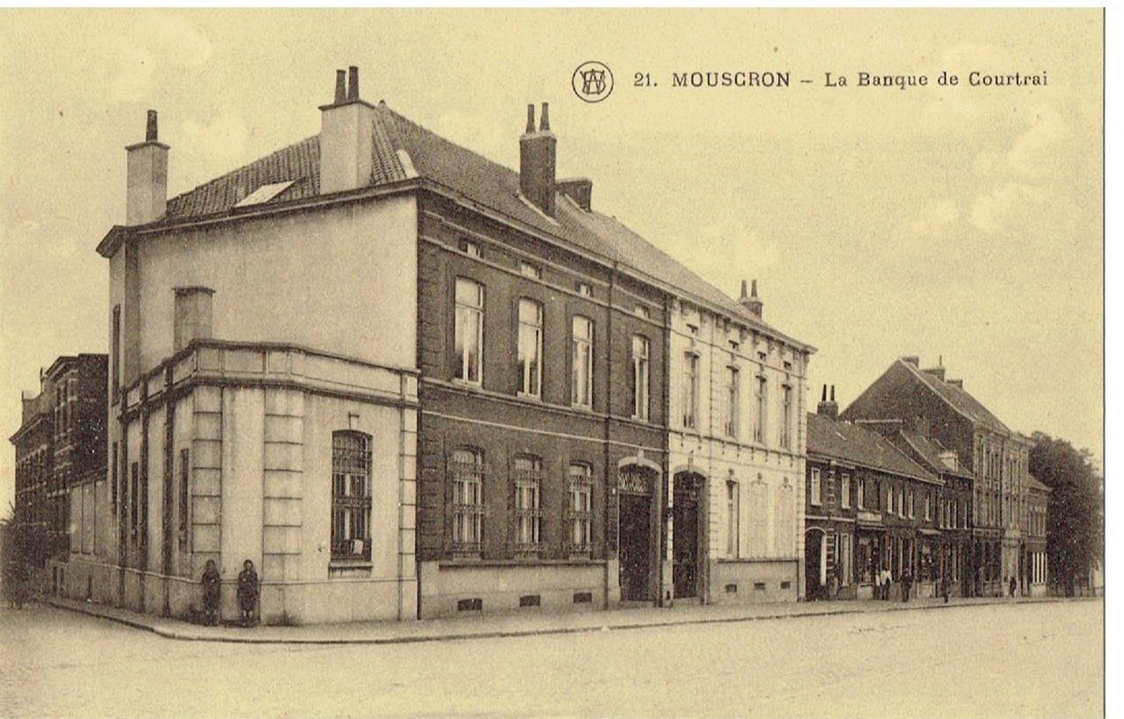 MOUSCRON - La Banque De Courtrai - Moeskroen