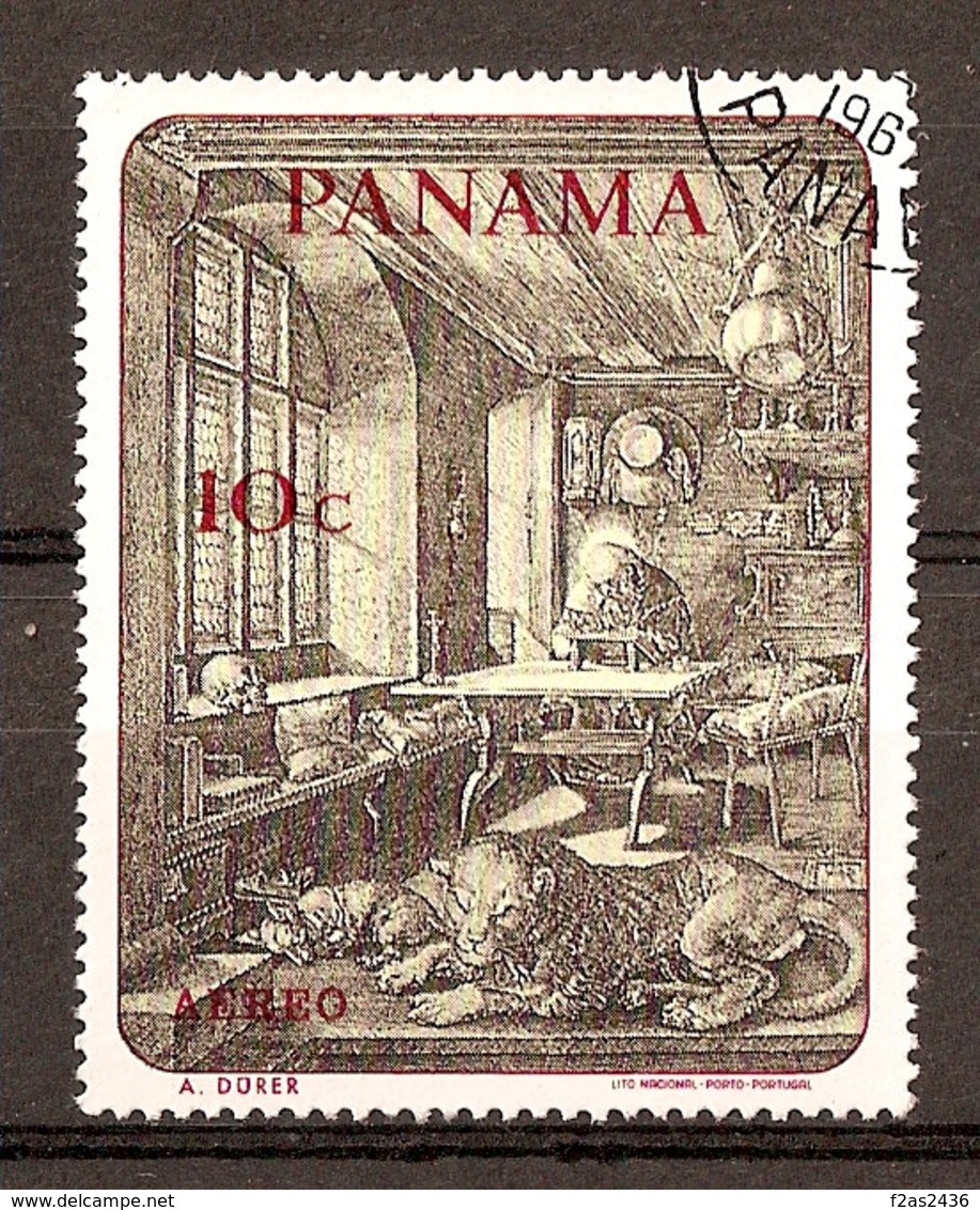 1967 - Tableaux Animaliers - Albrecht Dürer - Saint Jérôme - PA N°433 - Panama