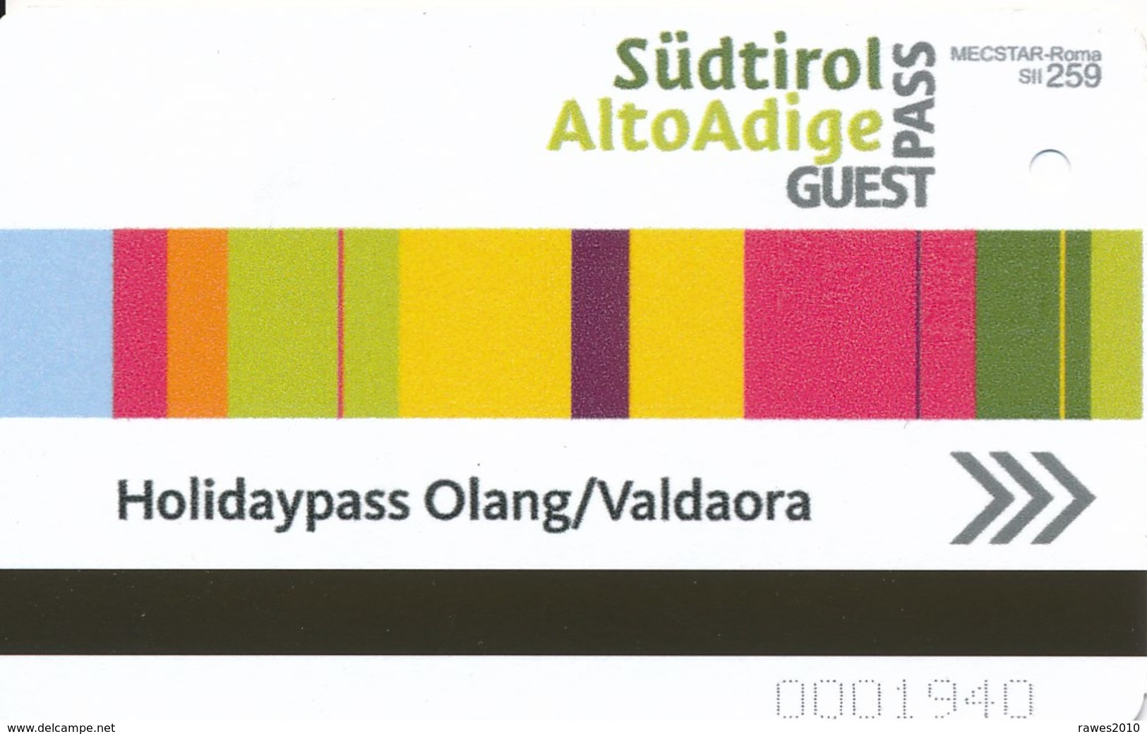 Italien Olang / Valdaora Südtirol Holidaypass - Otros & Sin Clasificación