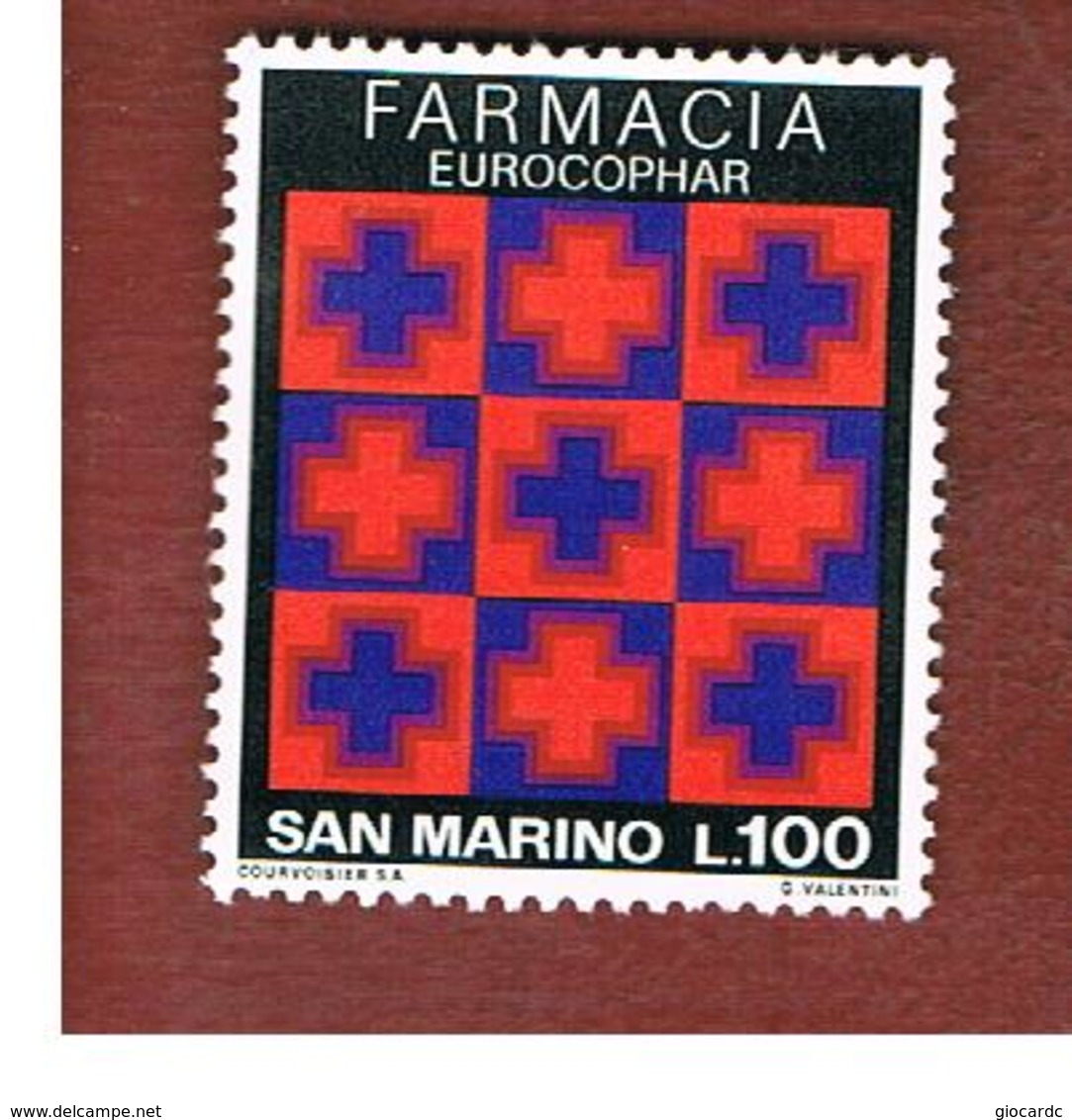 SAN MARINO - UNIF. 944 - 1975 CONGRESSO INTERNAZIONALE DI FARMACIA   -    MINT** - Ungebraucht