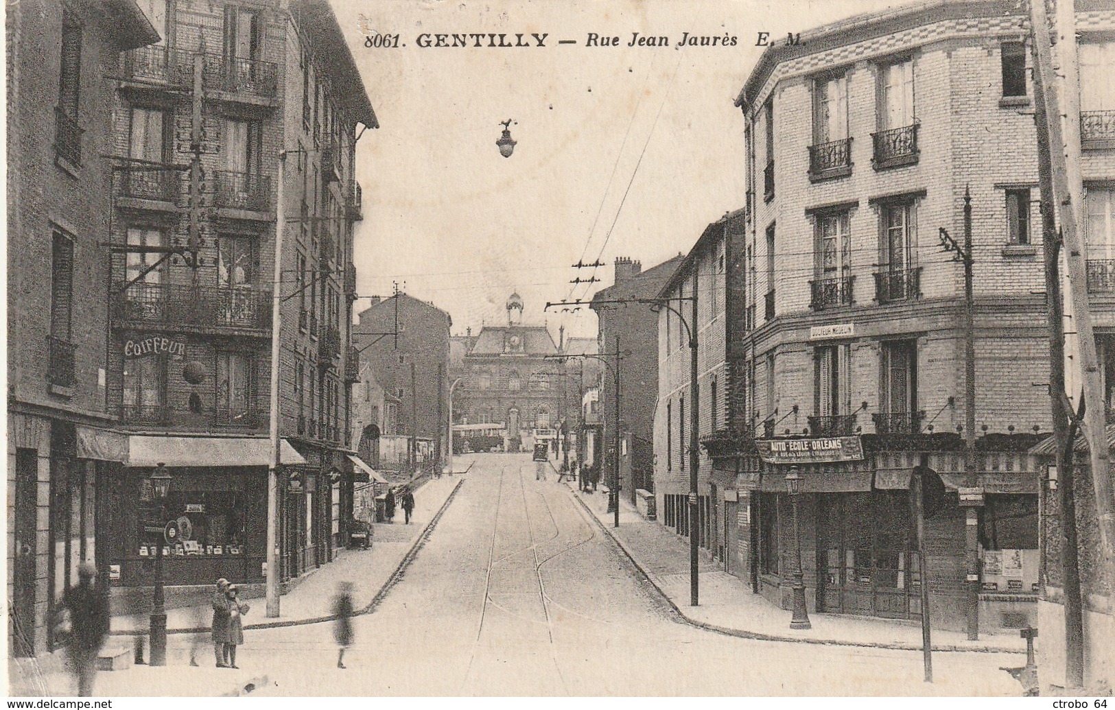 CPA GENTILLY 94 - Rue Jean Jaurès - Gentilly