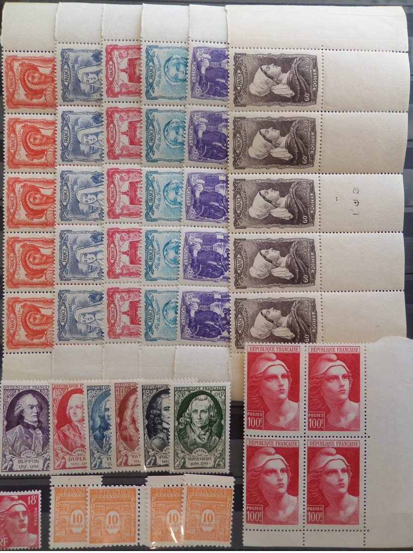 France Belle Collection Neufs ** MNH 1943/1959. Bonnes Valeurs. TB. A Saisir! - Collections