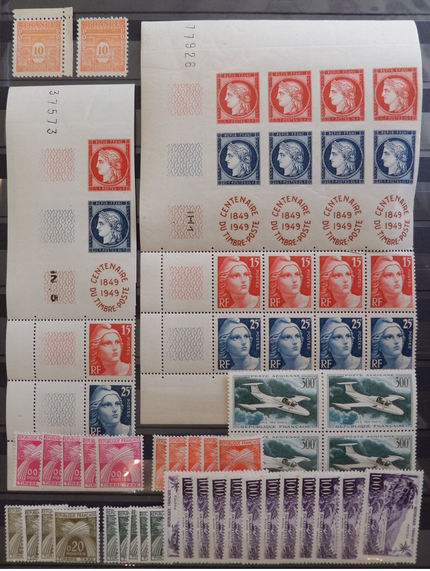 France Belle Collection Neufs ** MNH 1943/1959. Bonnes Valeurs. TB. A Saisir! - Colecciones Completas