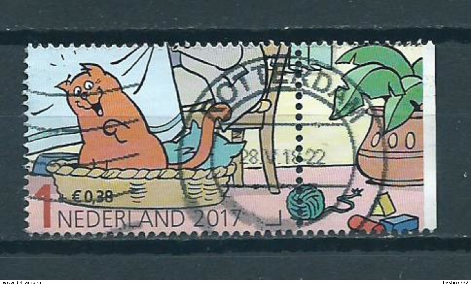 2017 Netherlands Child Welfare,kinderzegel Jan Jans,comics+tab Used/gebruikt/oblitere - Used Stamps