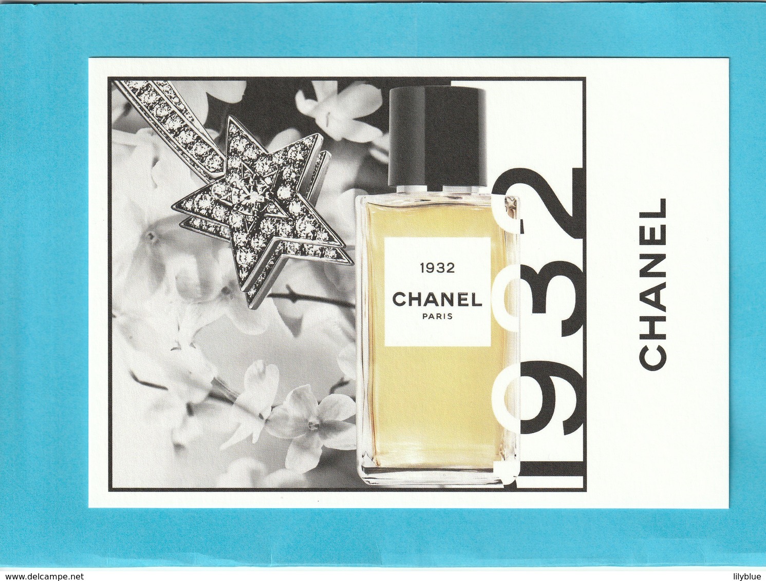 CHANEL "Les EXCLUSIFS " Superbe Carte Postale 17 / 12 Cm  **  1932 **  Texte En Français Au Verso - Modernes (à Partir De 1961)