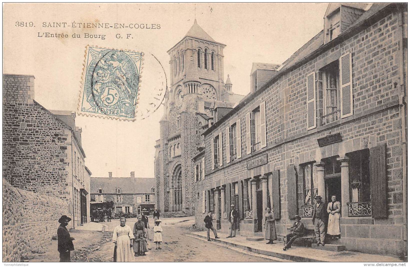 35 - Ille Et Vilaine  / 351181 - Saint Etienne En Coglès - Entrée Du Bourg - Other & Unclassified