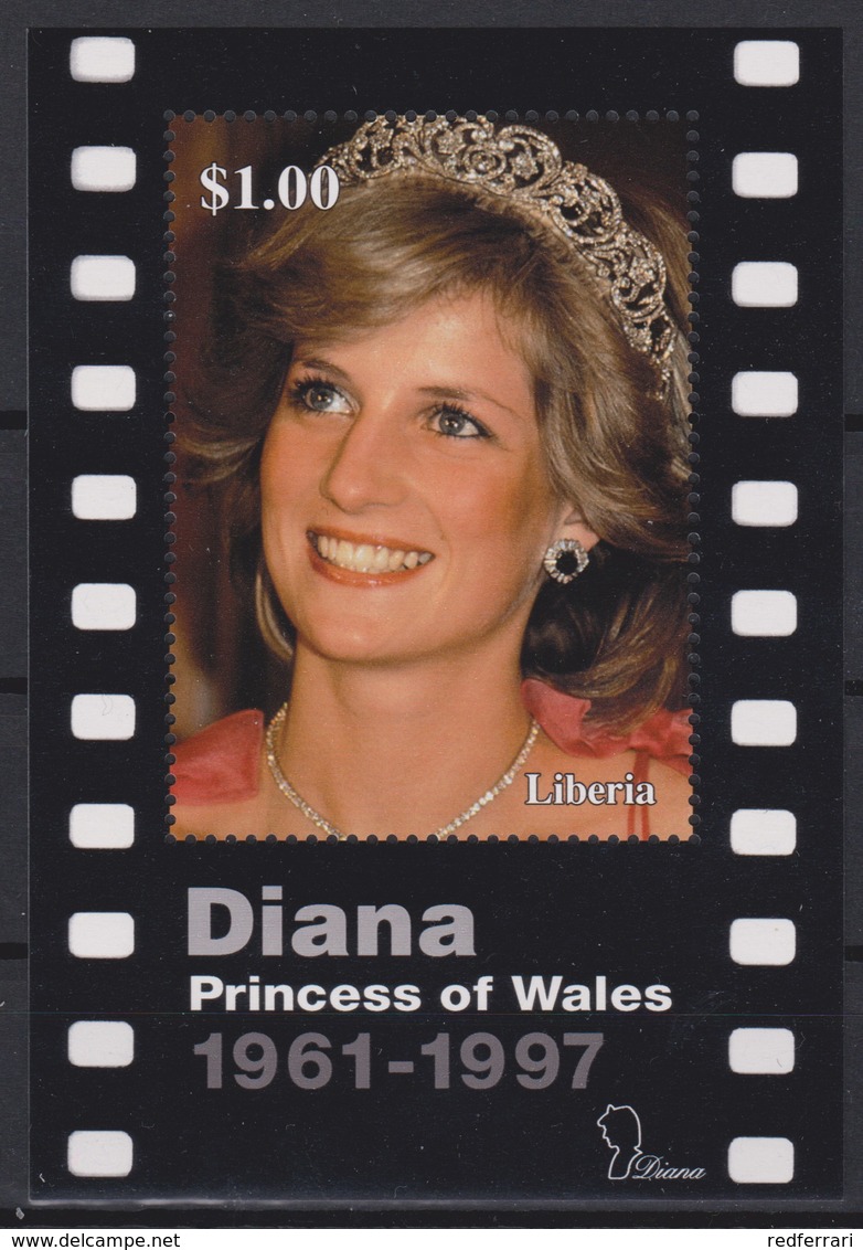 2345 - Princess DIANA  Princess Of Wales 1961 / 97 LIBERIA - Royalties, Royals