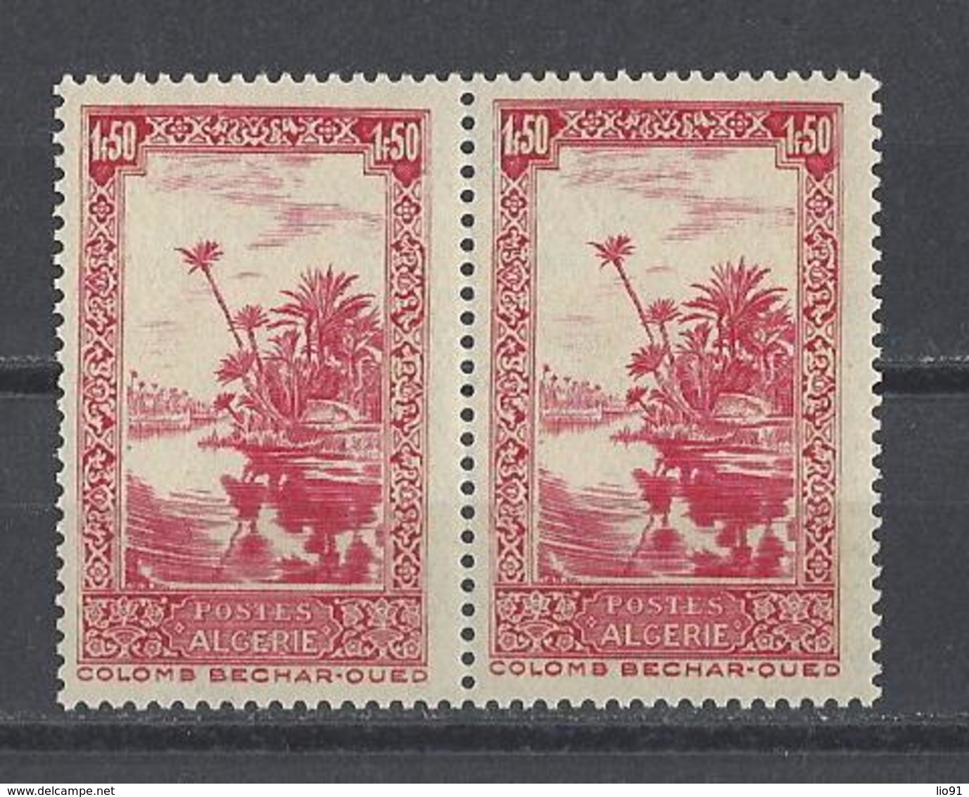 ALGERIE . YT  140A  Neuf **  L'Oued à Colomb-Béchar 1938 - Unused Stamps