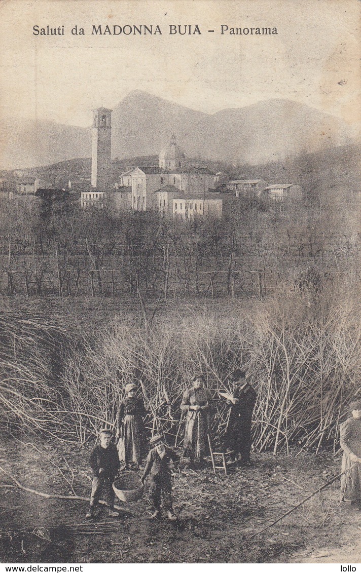 Friuli Udine  Madonna Di Buia   Il Panorama ---- Bella Animazione - Altri & Non Classificati