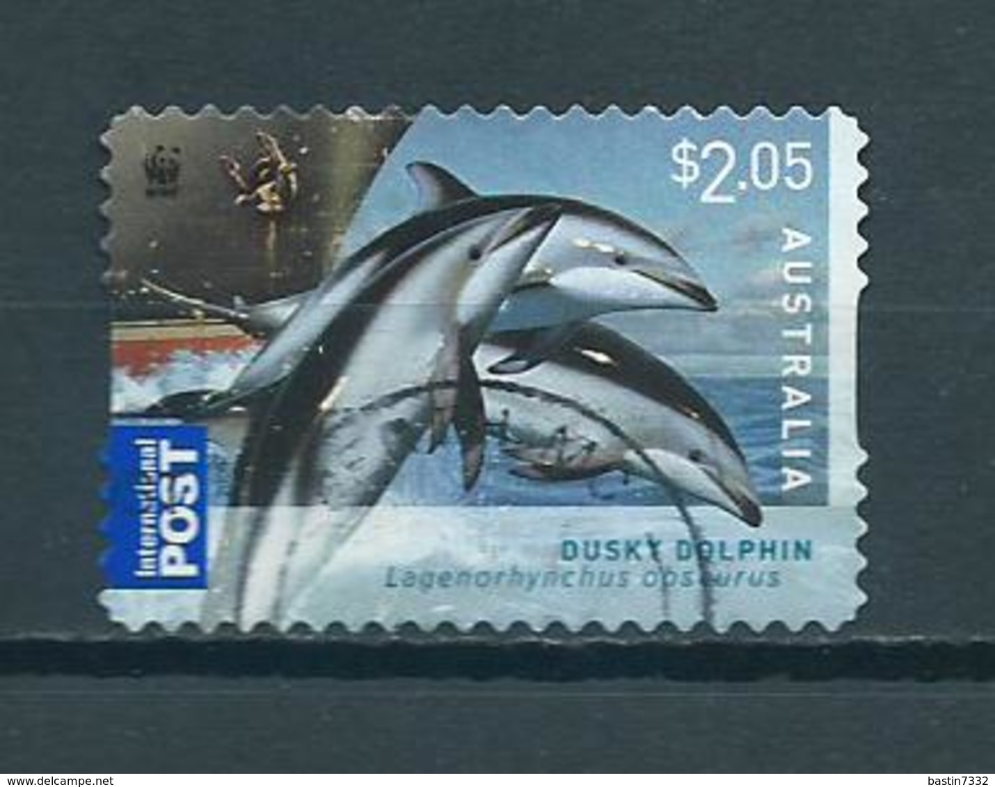 2009 Australia $2.05 Dolphin Self-adhesive/zelfklevend Used/gebruikt/oblitere - Gebruikt