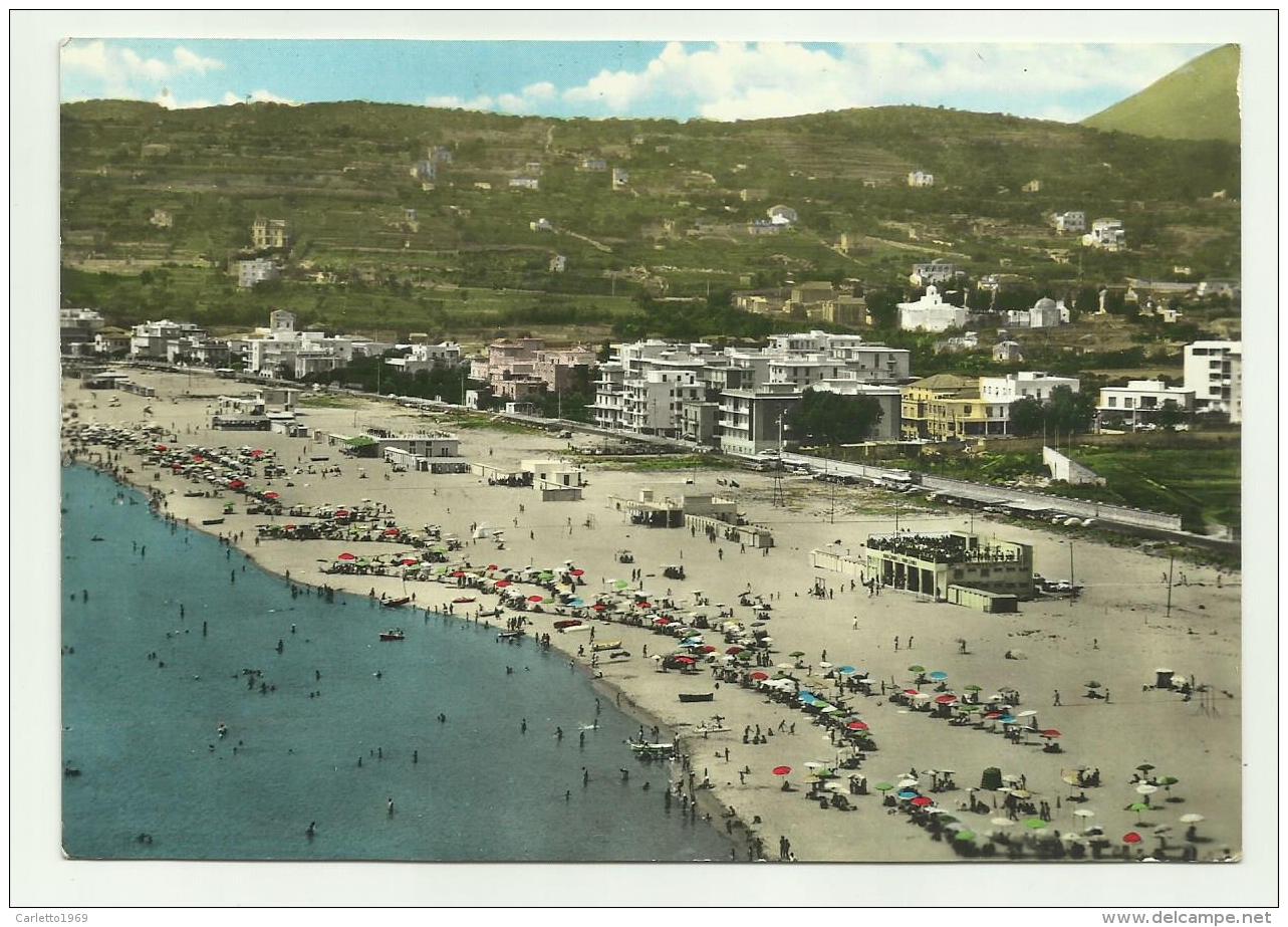 GAETA - SPIAGGIA DI SERAPO CON VILLINI    VIAGGIATA FG - Latina